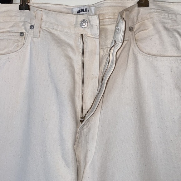 AGOLDE Hi Rise Flare Jeans size 32 NWT - Picture 8 of 13